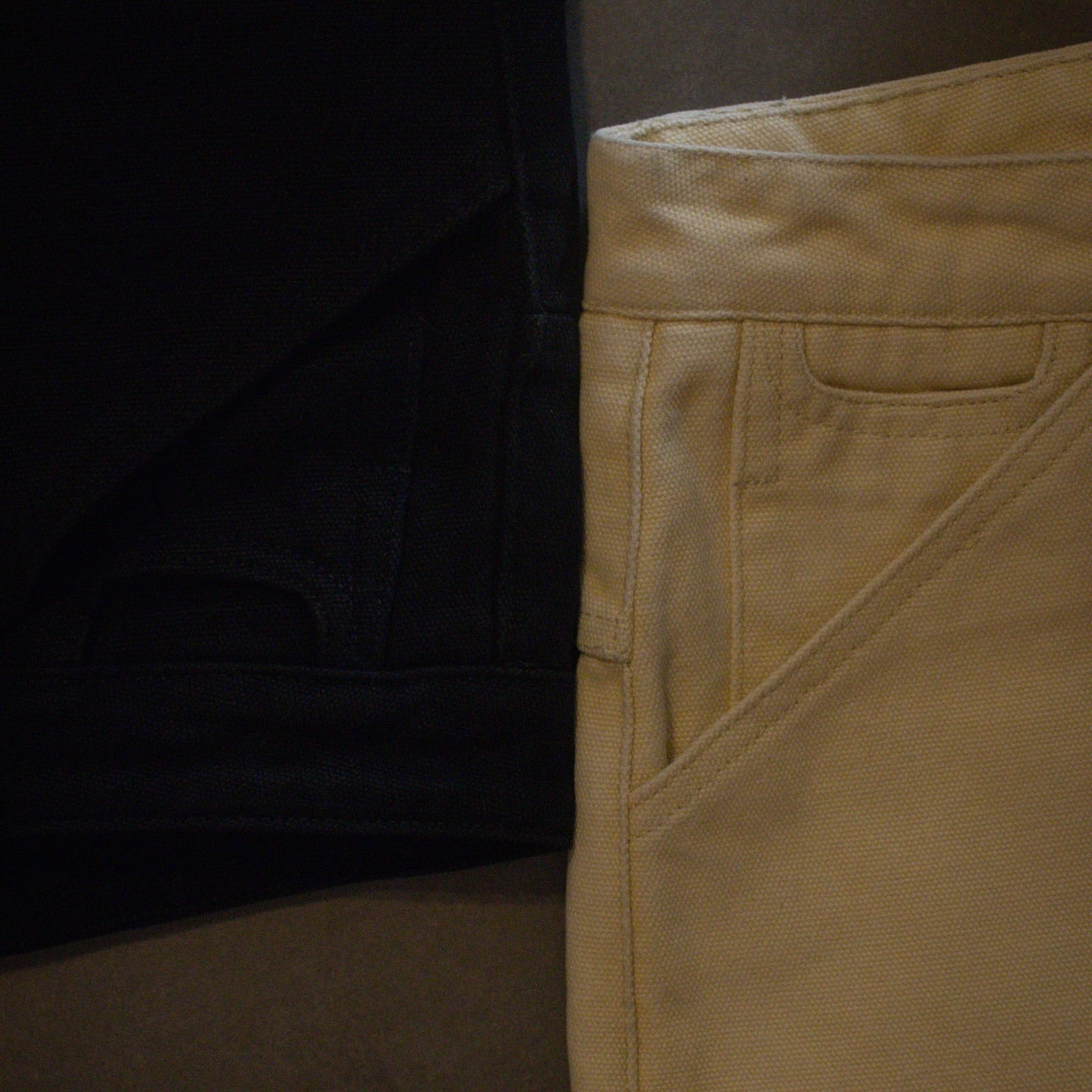 Utility Cut Canvas Pants