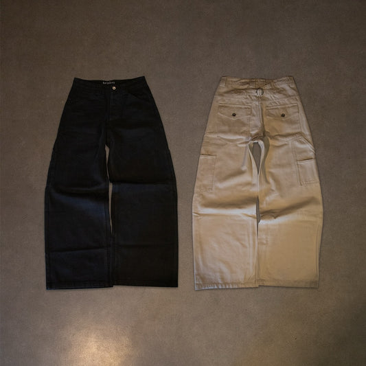 Utility Cut Canvas Pants